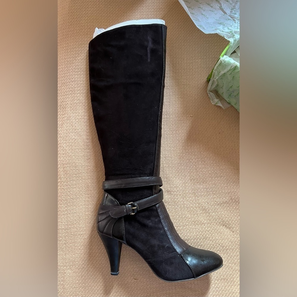 Sam Edelman Brown Suede Boots 7.5 New NIB